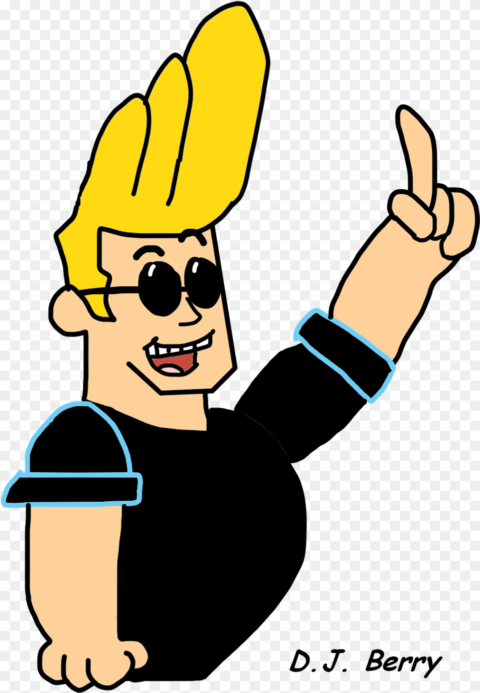 Johnny Bravo, Person, Cartoon, Face, Head Png