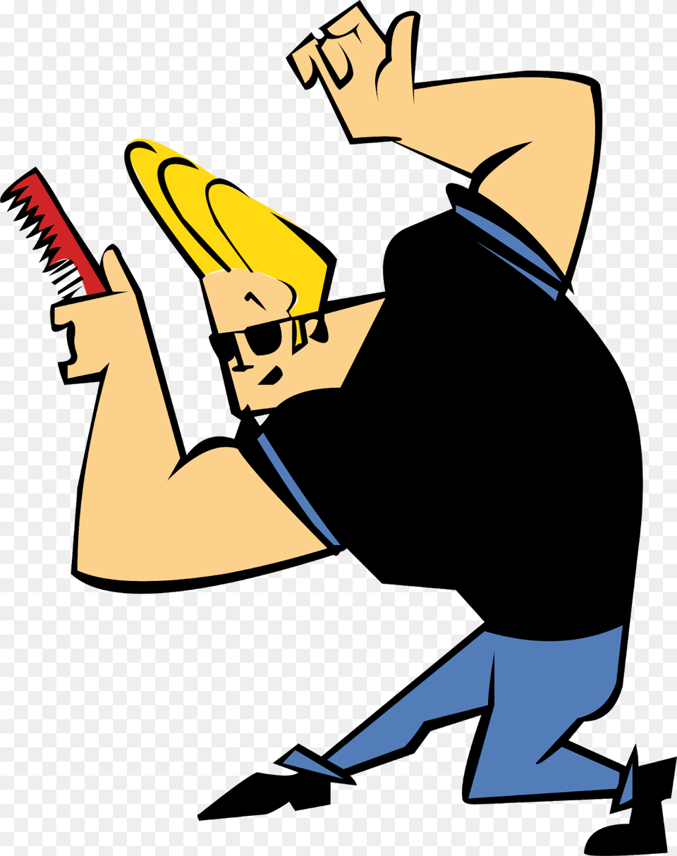 Johnny Bravo, Person, Cleaning Free Png