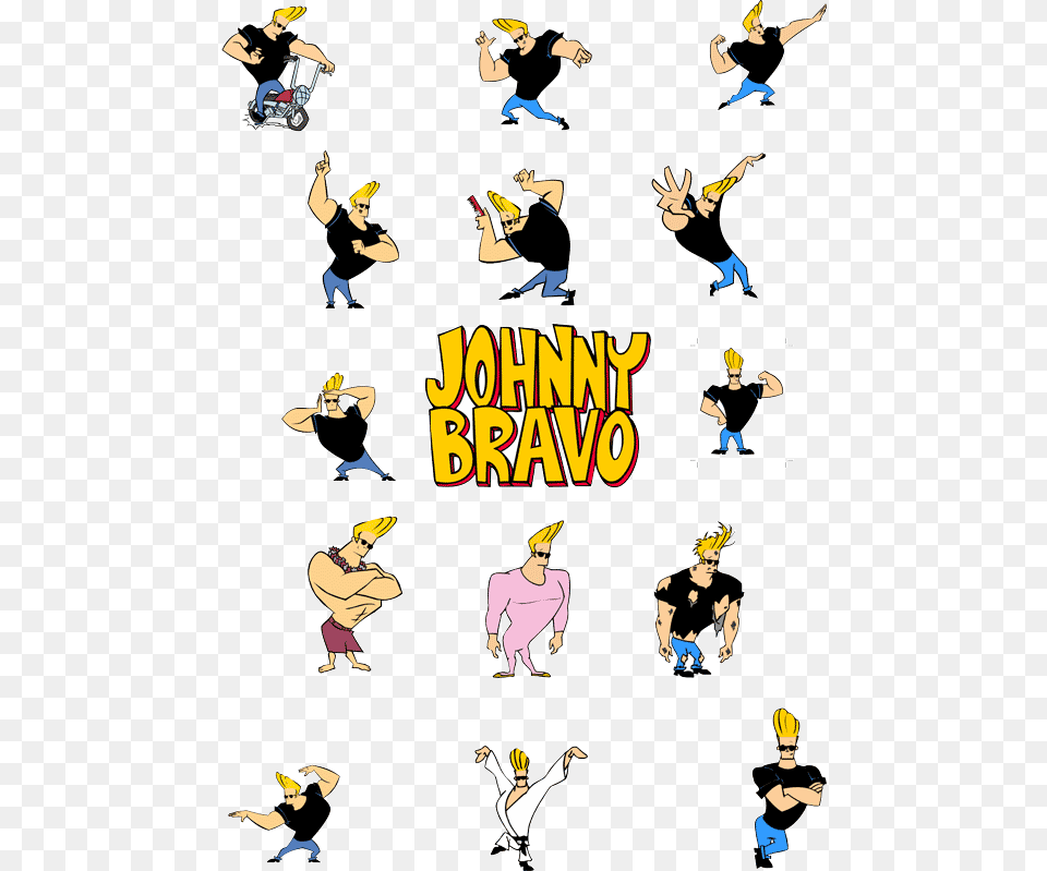 Johnny Bravo Characters Johnny Bravo Character, Book, Comics, Publication, Adult Png