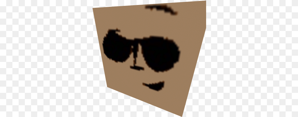 Johnny Bravo Face Giver Roblox Paper, Accessories, Stencil, Sunglasses, Glasses Free Png Download