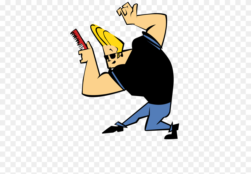 Johnny Bravo Hair Style, Cleaning, Person, Adult, Male Png Image