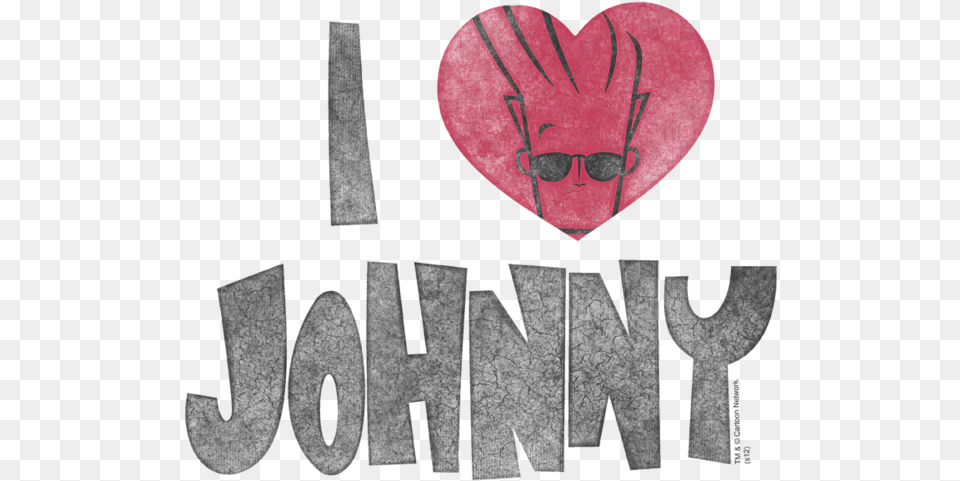 Johnny Bravo I Heart Johnny Tshirt Johnny Bravo Intro Gif, Accessories, Sunglasses, Face, Head Free Png Download