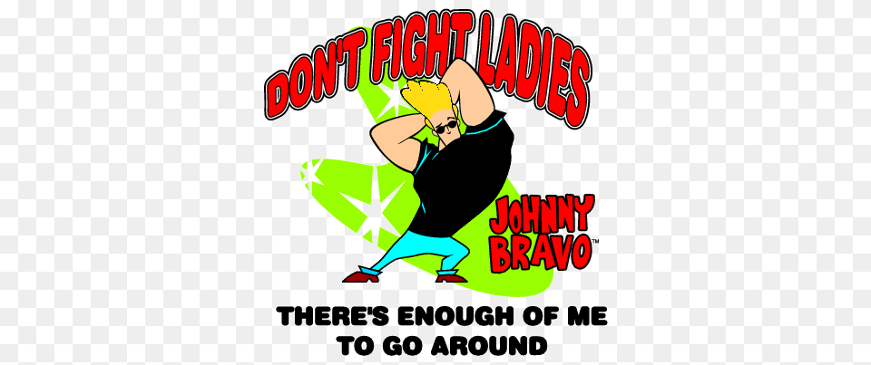 Johnny Bravo Logotipos Logo, Advertisement, Baby, Person, Poster Png