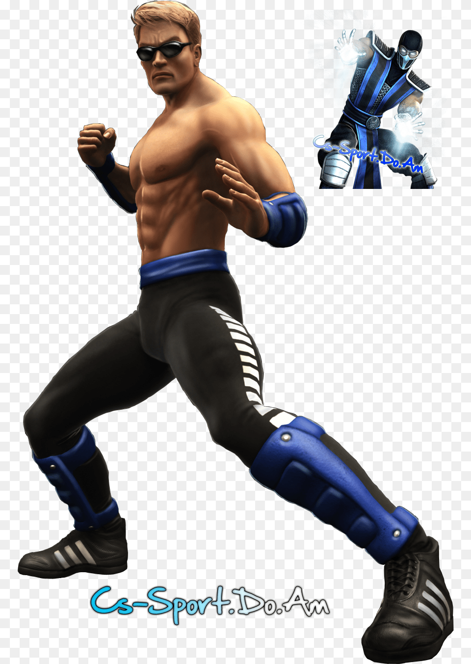 Johnny Cage Mk Shaolin Monks, Accessories, Sunglasses, Clothing, Shoe Free Png