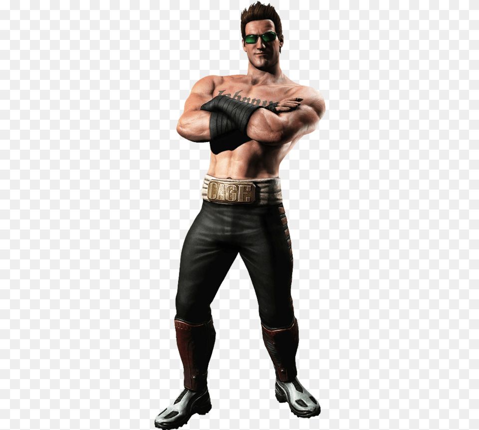 Johnny Cage Mortal Kombat X Johnny Cage, Adult, Person, Man, Male Png