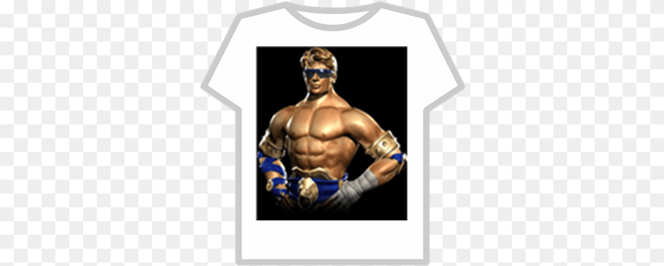 Johnny Cage T Shirt Unicornio Roblox, Clothing, T-shirt, Adult, Male Png Image