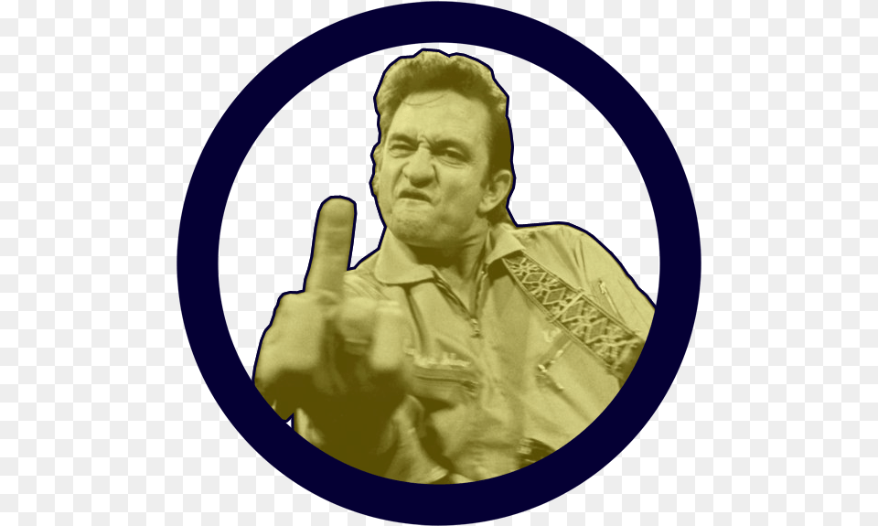 Johnny Cash I Walk The Line Meme, Body Part, Photography, Finger, Hand Free Png Download