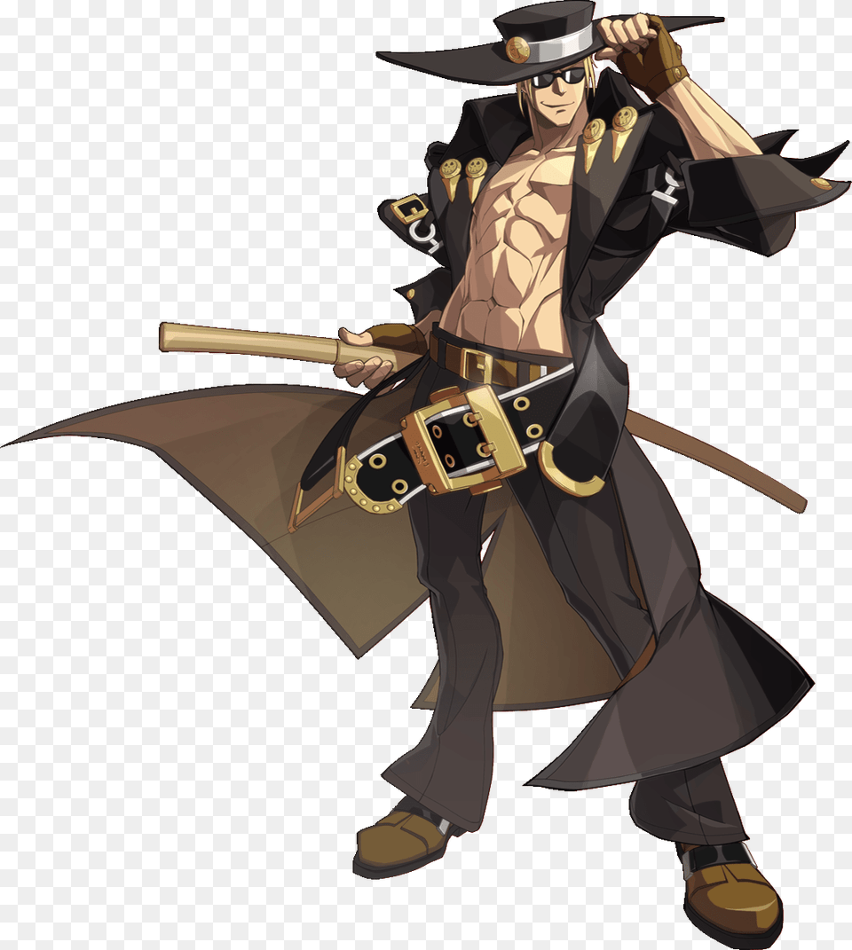 Johnny From Guilty Gear, Adult, Male, Man, Person Free Png