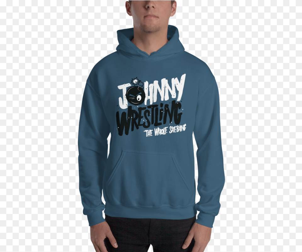 Johnny Gargano Quot Sweatshirt, Clothing, Hoodie, Knitwear, Sweater Png Image