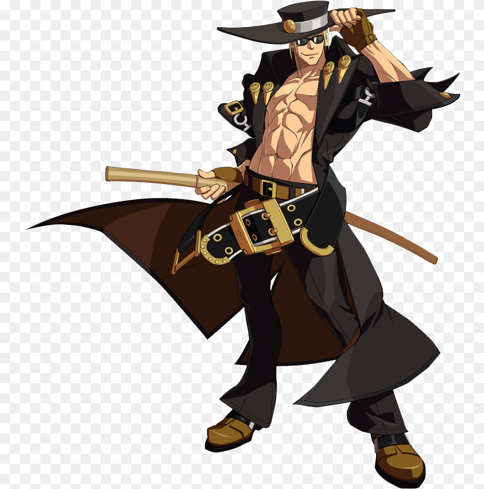 Johnny Guilty Gear, Adult, Male, Man, Person Free Png