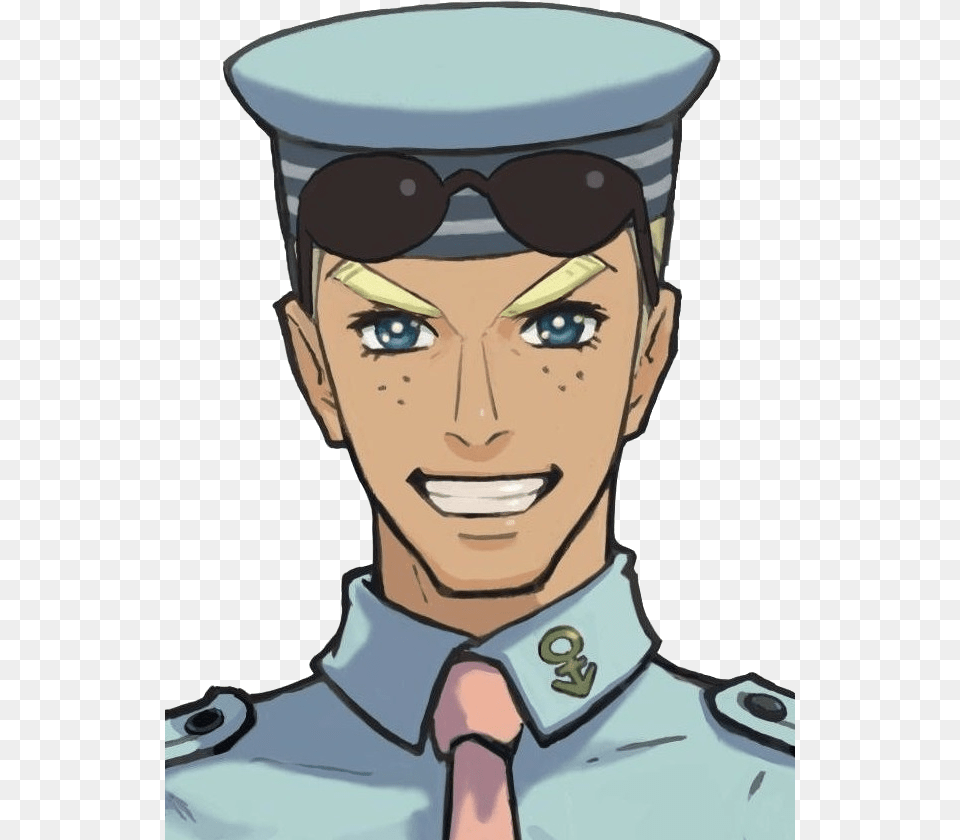 Johnny Smiles Portrait Johnny Smiles Ace Attorney, Adult, Man, Male, Person Free Png Download