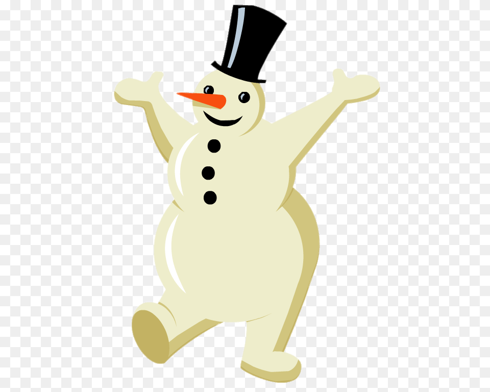 Johnny The Snowman Oswald Character, Nature, Outdoors, Winter, Snow Png Image