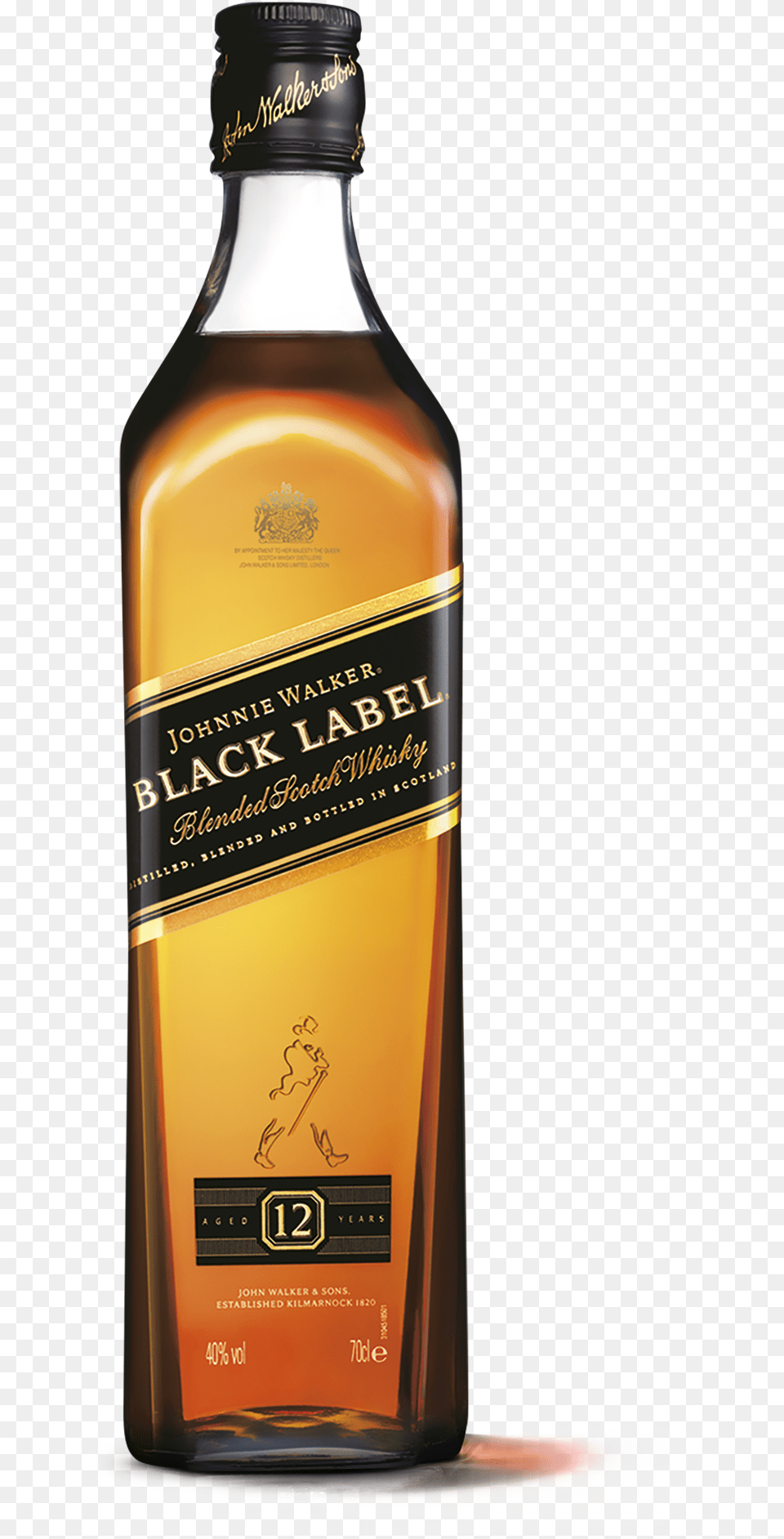Johnny Walker Logo, Alcohol, Beverage, Liquor, Whisky Png