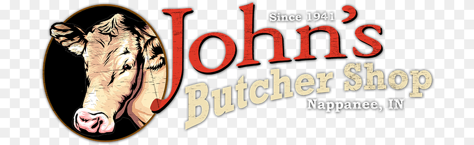Johns Butcher Shop Near Nappanee For Adult, Book, Publication, Advertisement, Logo Free Png