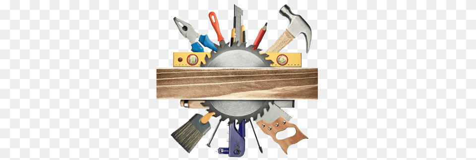 Johns Handyman Service, Device, Wood, Hammer, Tool Png