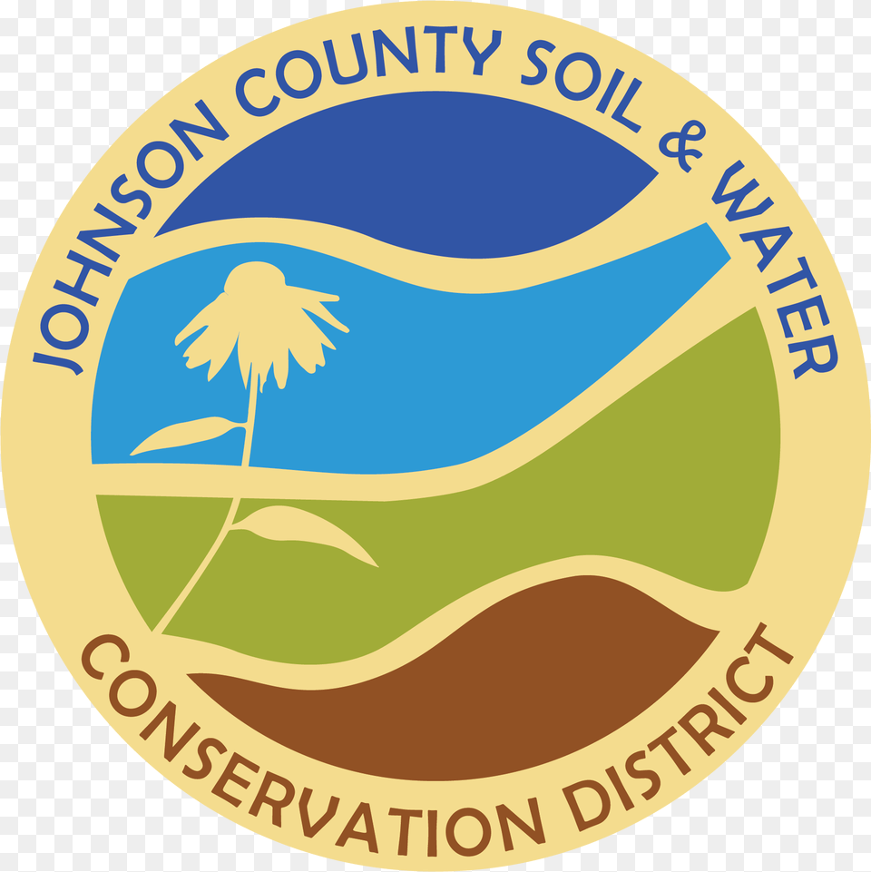 Johnson County Soil And Water Conservation District Soil And Water Conservation Logo, Badge, Symbol, Disk, Emblem Free Transparent Png