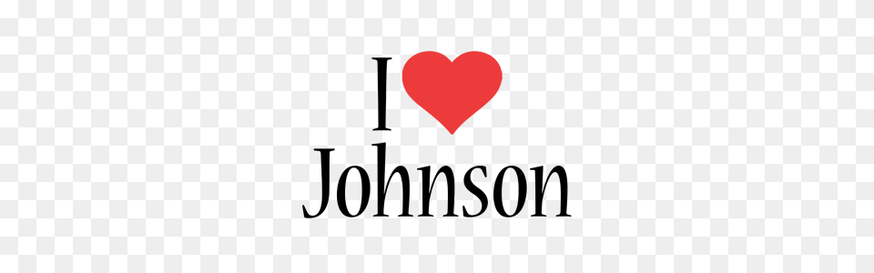 Johnson Logo Name Logo Generator, Heart Png Image