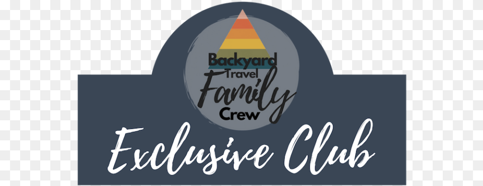 Join And Subscribe To The Backyard Travel Family Crew Calligraphy, Text Png Image