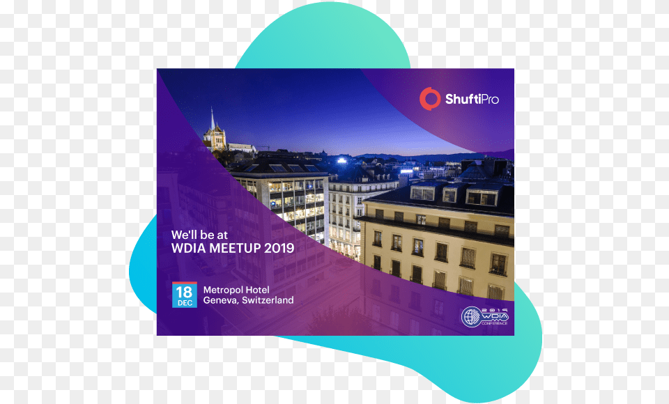 Join Shufti Pro At The Meetup Event In Geneva On Personal Flyer, Advertisement, Poster, Architecture, Building Png Image