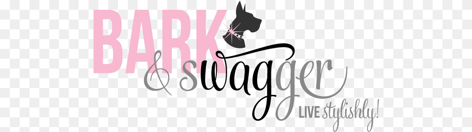 Join The Bark Amp Swagger Family Amp Get The Fresh News Fashion Dog Logo, Text Png Image