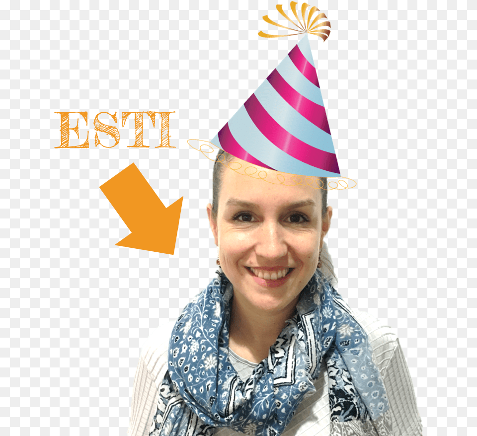 Join The Birthday Fun Party Hat, Clothing, Adult, Person, Party Hat Free Png