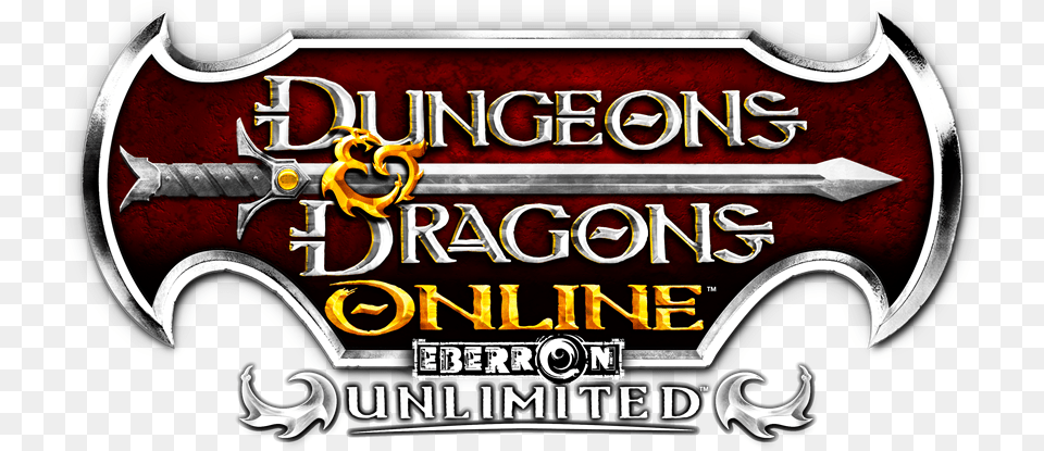 Join The Pseudonym Drakaunus And Wheelord As They Dungeons Amp Dragons Online Logo, Sword, Weapon, Symbol Free Png Download