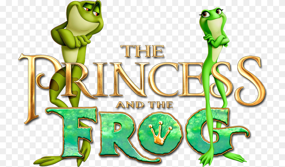 Join Us For A Showing Of Quotthe Princess And The Princess And The Frog, Green, Amphibian, Animal, Wildlife Free Png