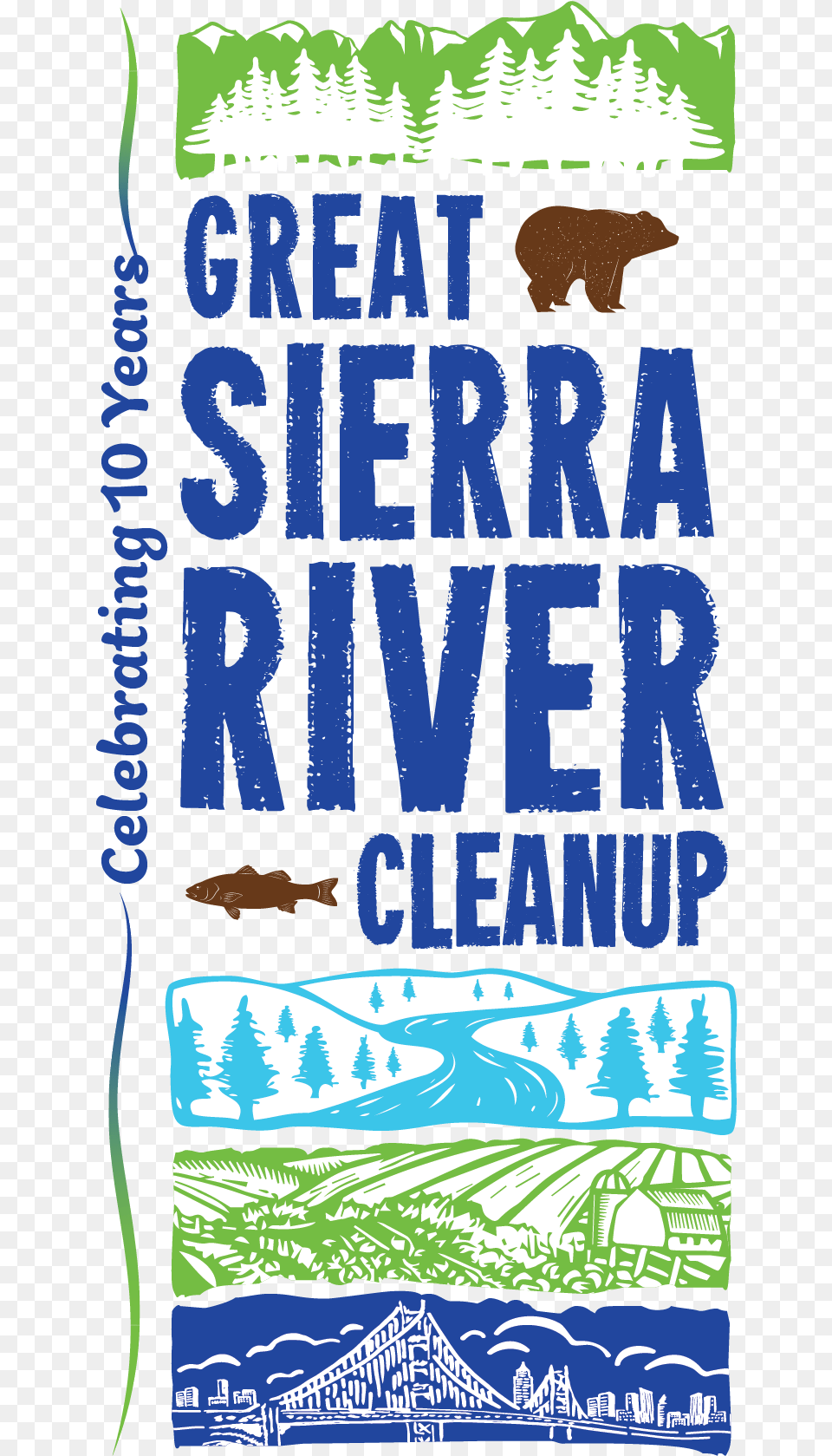 Join Us This Saturday August 11 From Great Sierra River Cleanup, Advertisement, Book, Poster, Publication Free Png