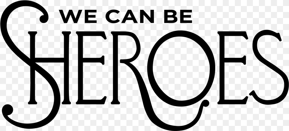 Join We Can Be Sheroes Circle, Gray Png