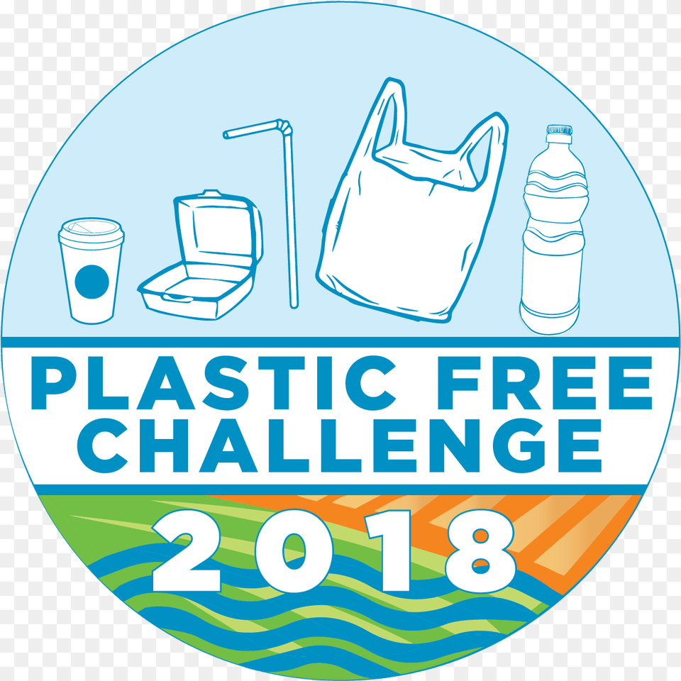 Join With Others Across The Region To Reduce Your Plastic Plastic Challenge, Bag, Bottle Png