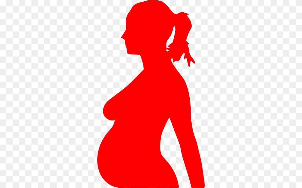 Joint Clipart Pregnancy Pregnant Clip Art Transprent, Silhouette, Adult, Female, Person Png Image