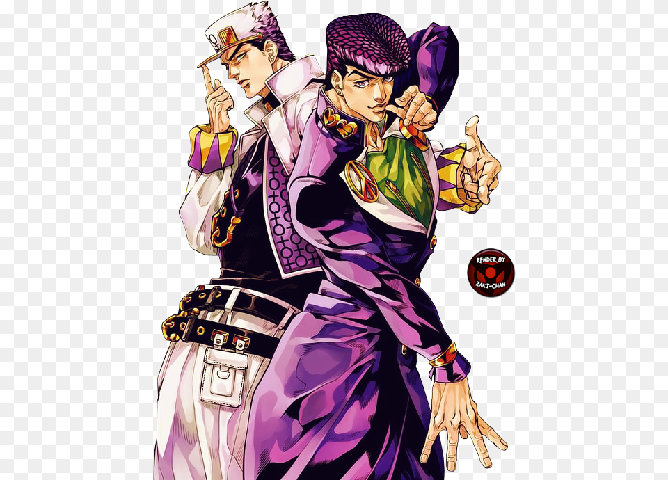 Jojo Bizarre Adventure Part 4 Pose, Book, Comics, Publication, Person Free Transparent Png