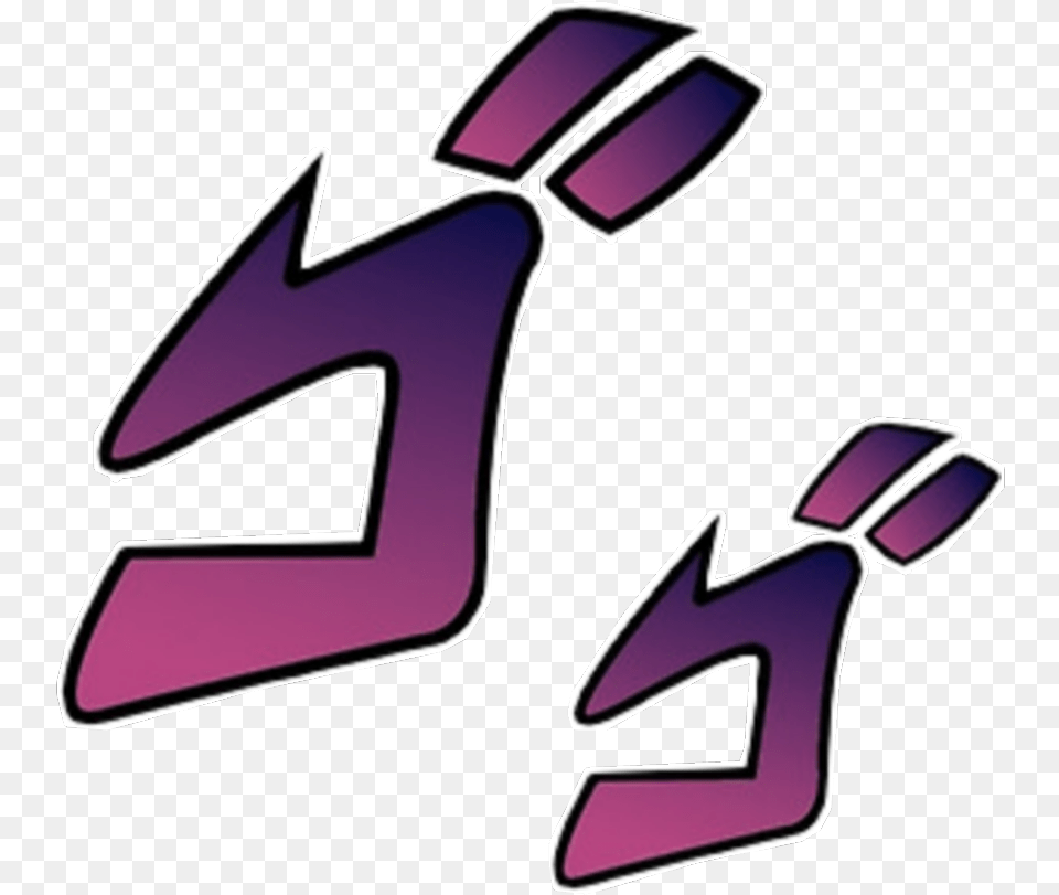 Jojo Bizarre Adventure Symbol, Number, Purple, Text Png