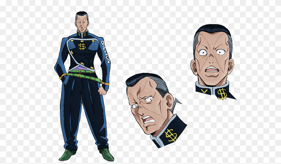 Jojo Drawing Animated U0026 Clipart Bizarre Adventure Okuyasu, Publication, Book, Comics, Person Free Transparent Png