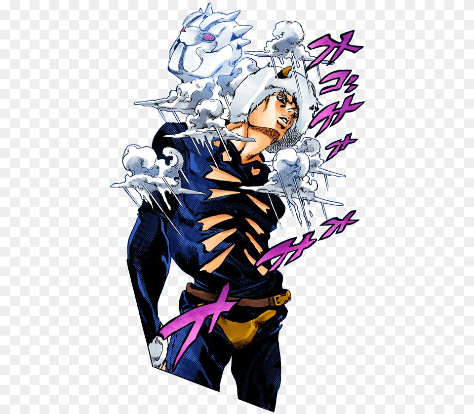 Jojo Drawing Comic Jojo Weather Report Stand, Book, Comics, Publication, Adult Png