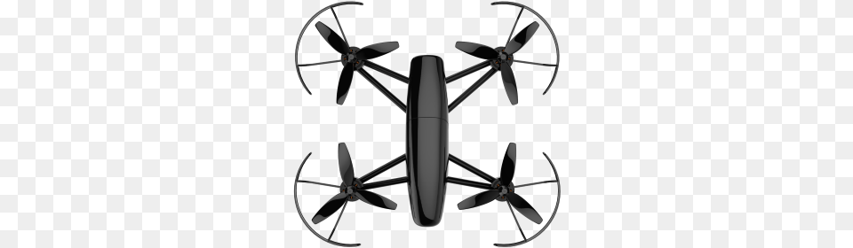 Jojo Friendly Drone Top View Black Rotorcraft, Machine, Propeller, Appliance, Ceiling Fan Png