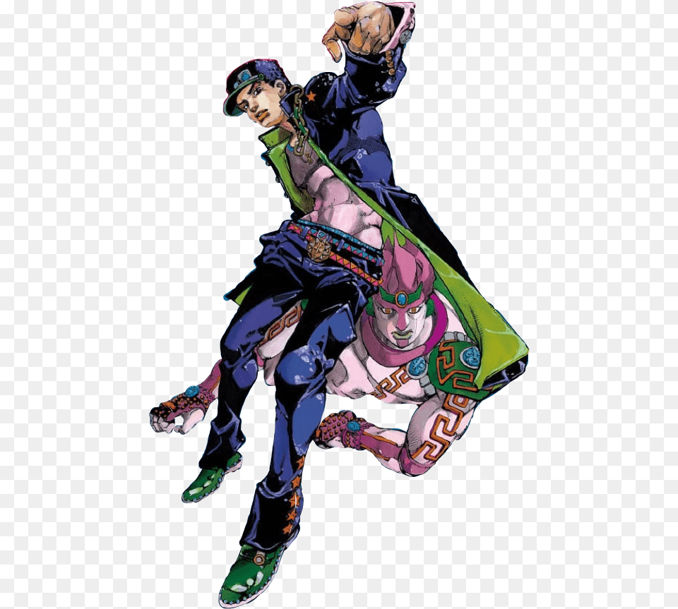 Jojo Jojosbizarreadventure Jotaro Bizarre Adventure Art, Book, Comics, Publication, Adult Png Image