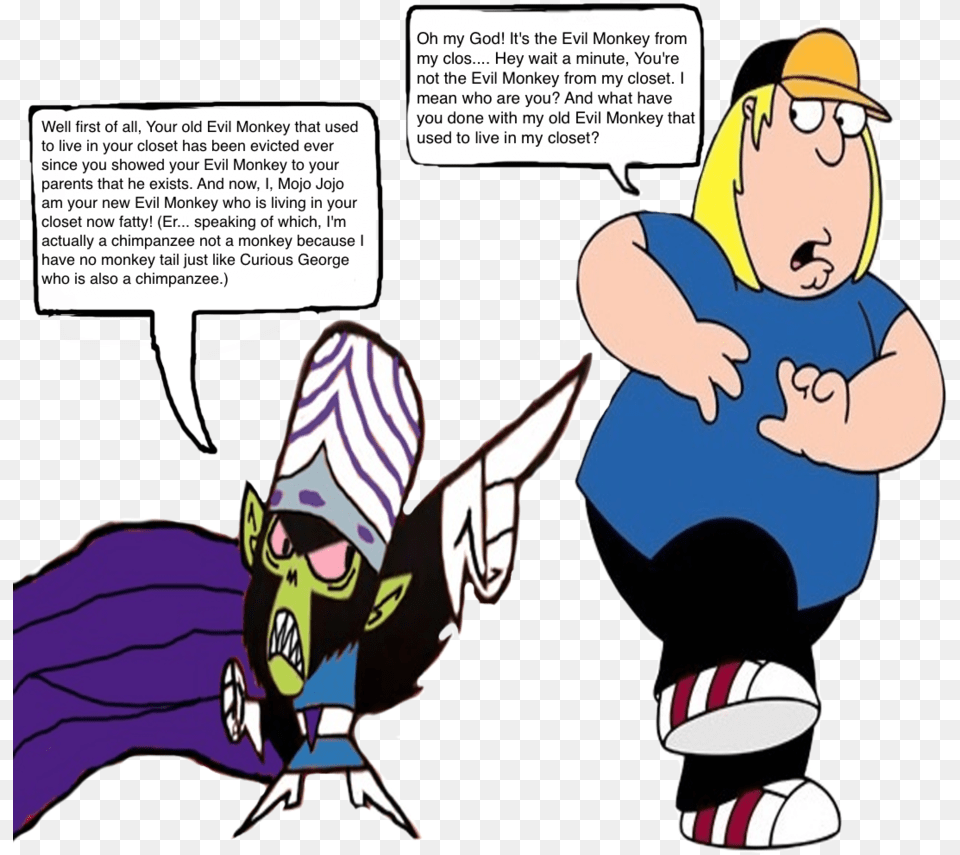 Jojo Reaction Clipart Chris Griffin From Family Guy, Book, Comics, Publication, Baby Png Image