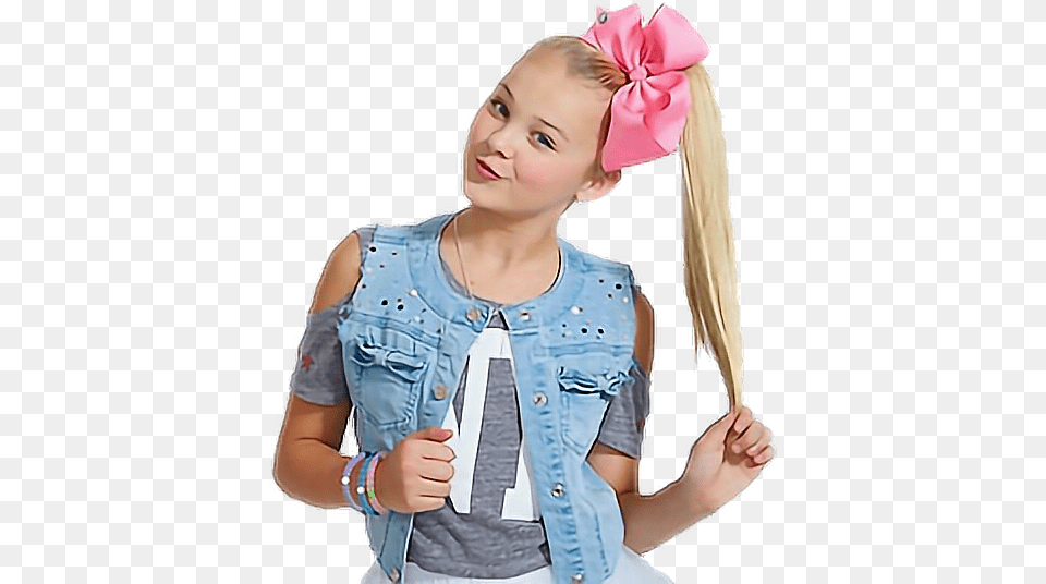 Jojo Siwa Cake Topper, Child, Female, Girl, Person Free Png Download