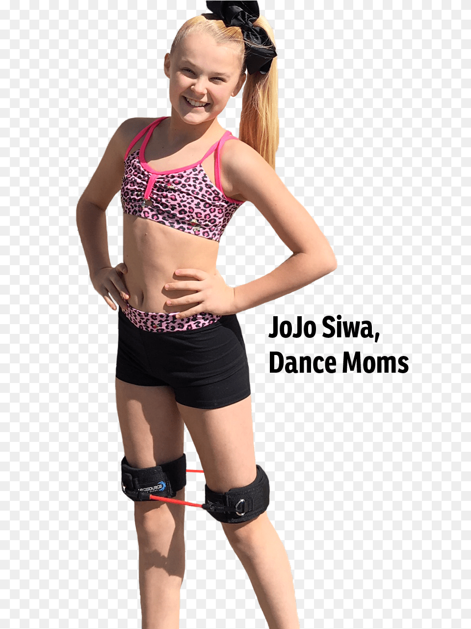 Jojo Siwa Of Dance Moms Fame Wearing Myosource Kinetic Jo Jo Siwa Bra, Shorts, Clothing, Adult, Swimwear Free Png