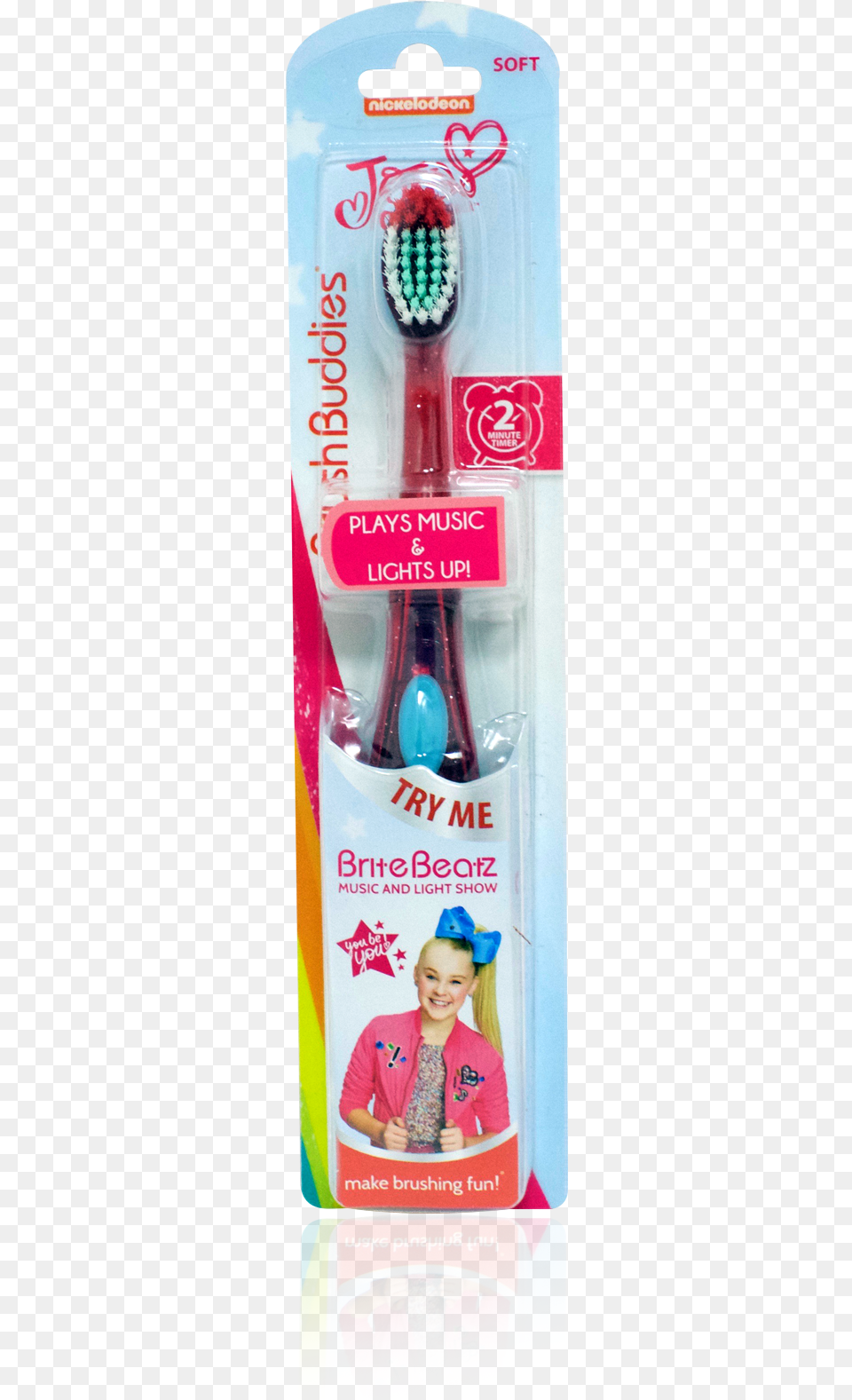 Jojo Siwa Toothbrush, Brush, Tool, Device, Person Free Transparent Png