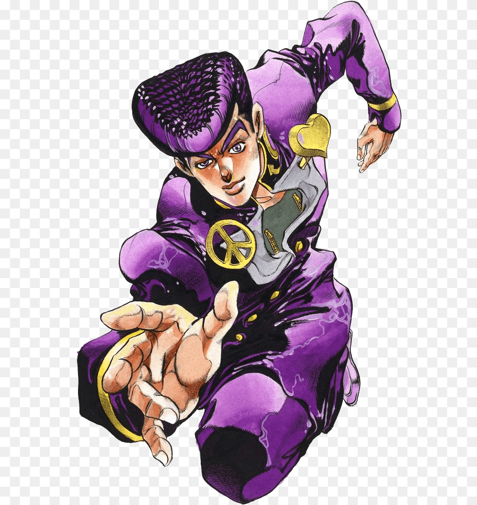 Jojoquots Bizarre Adventure Jojo Josuke Render, Book, Comics, Publication, Baby Free Png Download