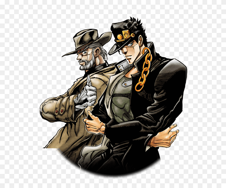 Jojos Bizarre Adventure, Publication, Book, Comics, Person Png Image