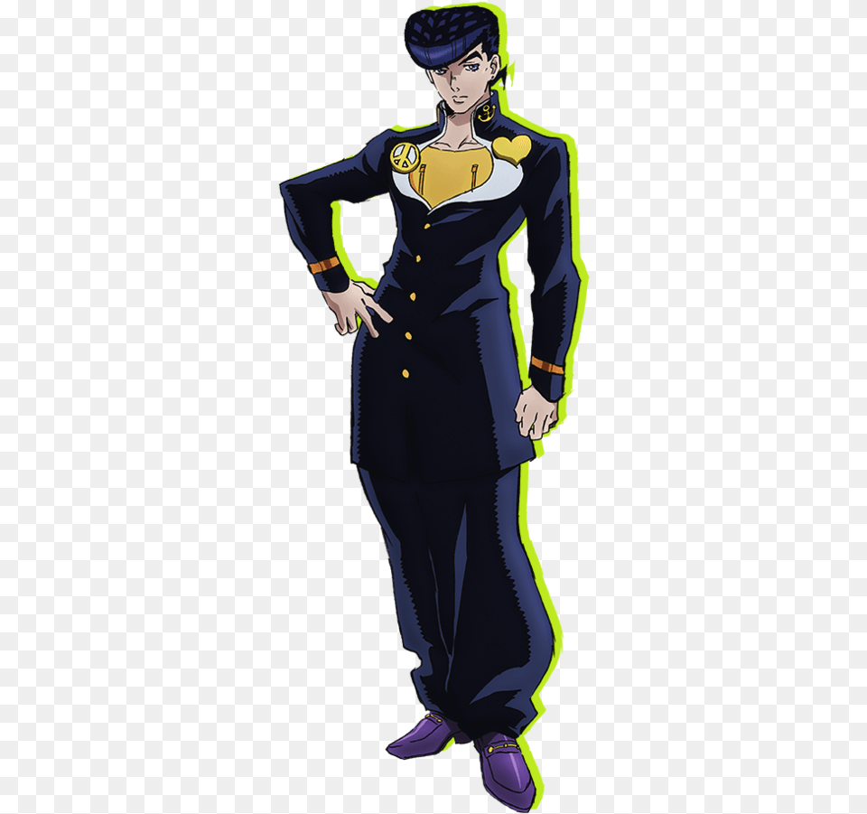 Jojos Bizarre Adventure Josuke Josuke Higashikata Outfit, Book, Clothing, Comics, Sleeve Png Image