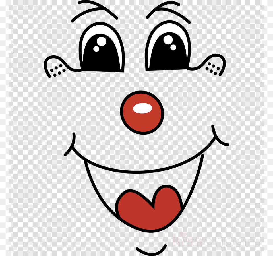 Joke Face Clipart Humour Clown Joke Nariz Y Boca De Payaso, Car, Performer, Person, Transportation Free Transparent Png