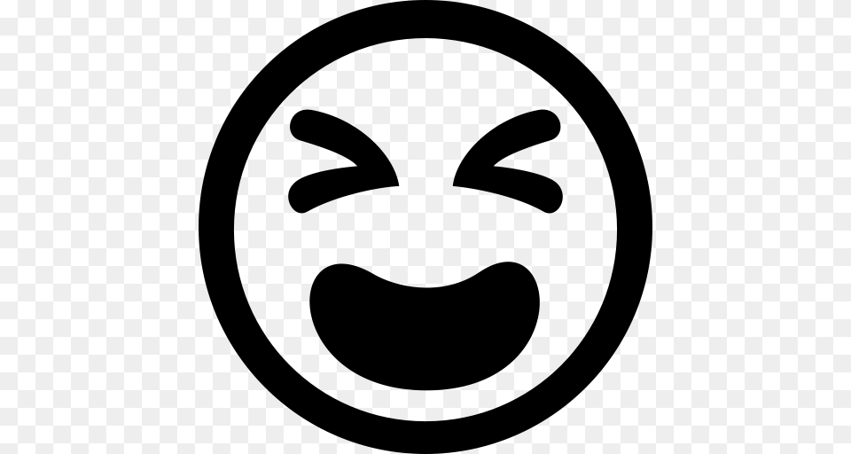 Joke Feelings Emoticons Icon With And Vector Format For Gray Free Transparent Png