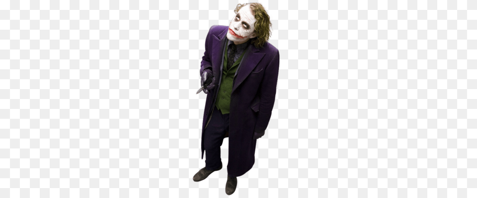 Joker, Clothing, Coat, Accessories, Person Png Image
