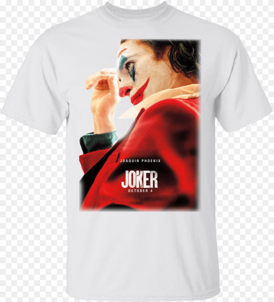 Joker 2019 Textless Poster, Clothing, T-shirt, Adult, Female Png Image