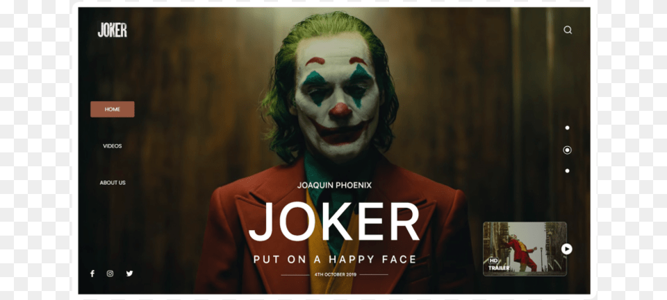 Joker 2019 Wallpaper Pc, Adult, Male, Man, Person Free Transparent Png