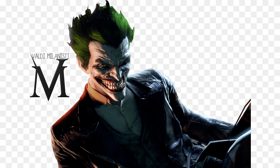 Joker Batman Arkham Origins Joker, Adult, Person, Man, Male Free Png